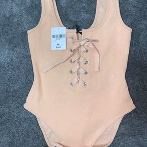 Forever 21 nude onesie💞